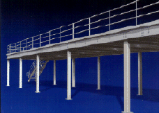 galvanized mezzanine