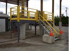 OUTDOOR Metal Staircase