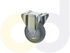 CASTERDEPOT TOP PLATE CASTERS - THERMO-RUBBER WHEEL - CAPACITIES UP TO 325 LBS.