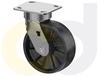 CASTERDEPOT ERGONOMIC, TOP PLATE CASTERS - GLASS-FILLED NYLON WHEEL-  CAP. UP TO 1400 LBS.