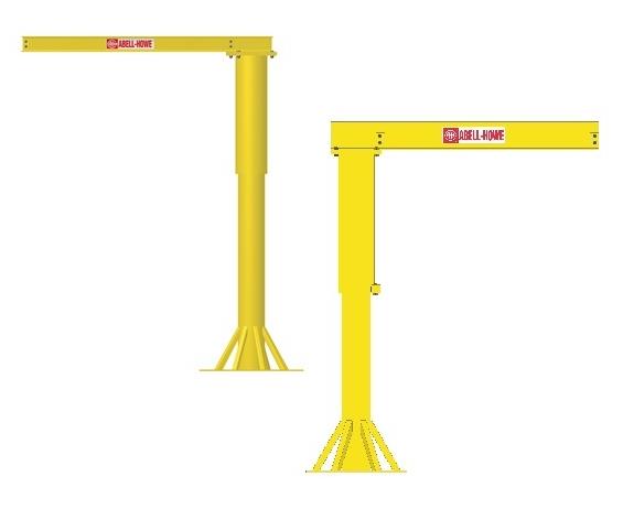 FOUNDATIONLESS LIGHT DUTY FLOOR JIB CRANE