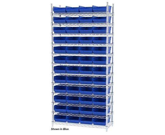 SHELF BIN WIRE SYSTEMS