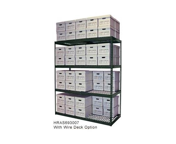 ARCHIVE SHELVING WIRE DECKS
