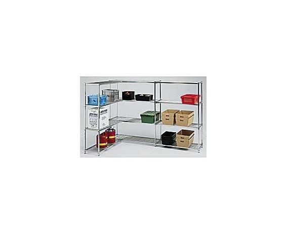 Square Post Wire Shelving