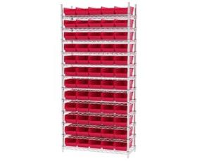 SHELF BIN WIRE SYSTEMS