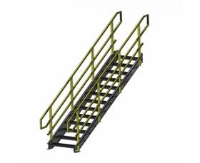 Prefab Metal Galvanized Stairs