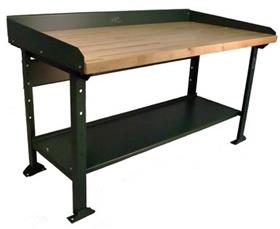 LAMINATED HARDWOOD HEAVY DUTY WORKBENCH