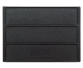 DIVIDERS FOR STACKABLE SHELF BINS