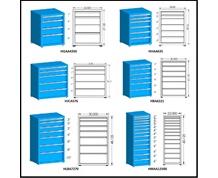 21" DEPTH DRAWER CABINETS
