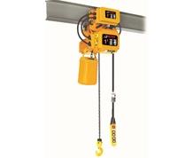 BISON 3-PHASE ELECTRIC CHAIN HOIST WITH MOTORIZED TROLLEY