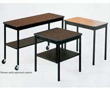 NON-FOLDING UTILITY TABLE CASTERS