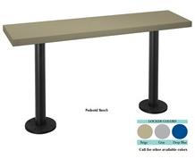 PEDESTAL BENCHES