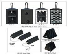 RUBBER WHEEL CHOCKS