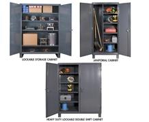 12 GAUGE HEAVY DUTY STORAGE CABINETS