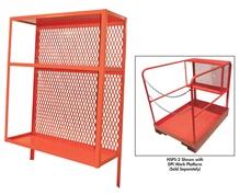 STOCK PICKER SHELVES FOR WORK PLATFORMS