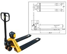 PWX SERIES PALLET JACK SCALE