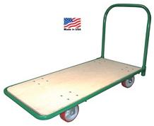 TUBULAR STEEL FRAME HARDWOOD PLATFORM TRUCK