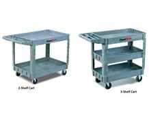 PLASTIC SERVICE CARTS