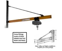 WALL BRACKET - TIE ROD JIB CRANE