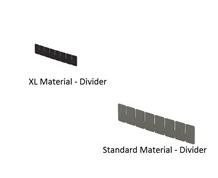 DIVIDERS FOR DIVIDERPAK II - DIVIDER BOX CONTAINERS