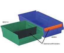 WIDTH DIVIDERS FOR SHELF BINS
