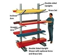 BRACES FOR  SERIES 1000 MEDIUM-DUTY CANTILEVER RACKS