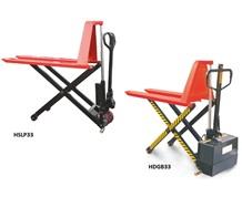 HIGH LIFT/SCISSOR LIFT PALLET TRUCKS