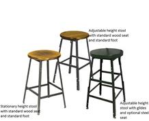 INDUSTRIAL SHOP STOOLS
