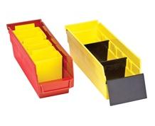 SHELF BIN DIVIDERS FOR ECONOMY SHELF BINS & CLEAR-VIEW SHELF BINS