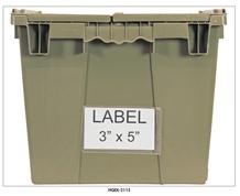 CLEAR LABEL HOLDER