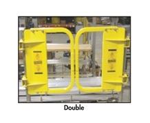 DOUBLE SELF-CLOSING SWING GATES