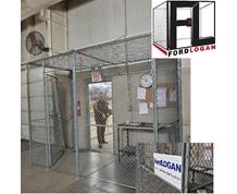WOVEN WIRE MESH SECURITY CAGES