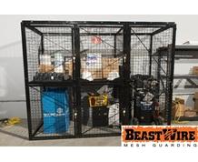MESH STORAGE LOCKERS