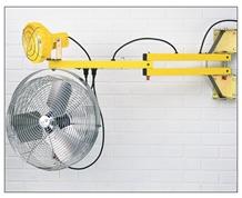 LOADING DOCK FANS AND FAN/LIGHT COMBO