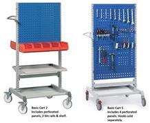 PERFORATED TOOL BOARD CARTS