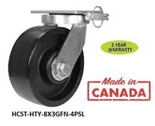 HIGH CAPACITY NON-MARKING GLASS FILLED NYLON CASTERS