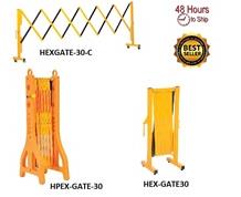 STEEL, ALUMINUM & PLASTIC EXPAND-A-GATE