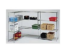 Square Post Wire Shelving