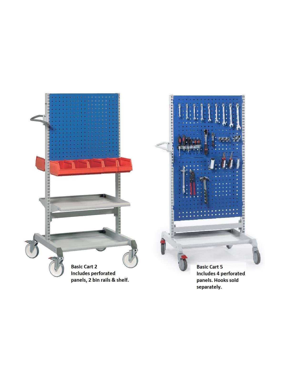 Perforated Tool Board Carts Industrial Equipment for Sale